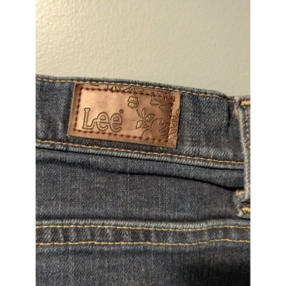 Lee Relaxed Bootcut Denim Jeans Women's 14M Dark Blue - Picture 9 of 14
